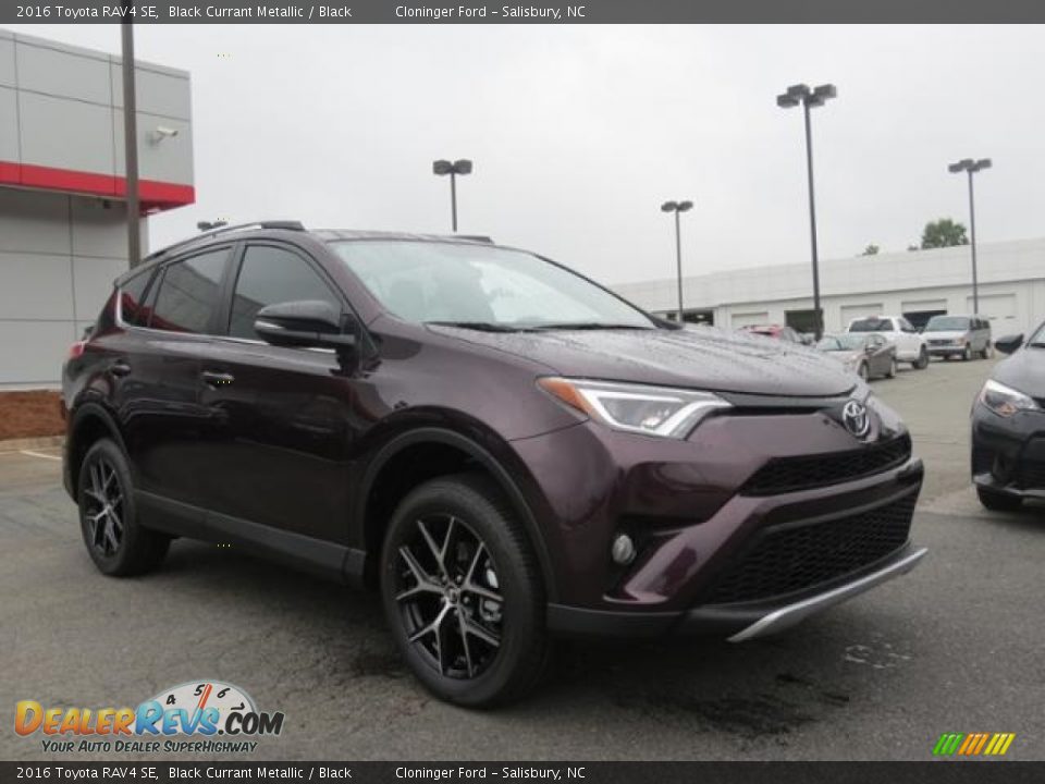 2016 Toyota RAV4 SE Black Currant Metallic / Black Photo #1