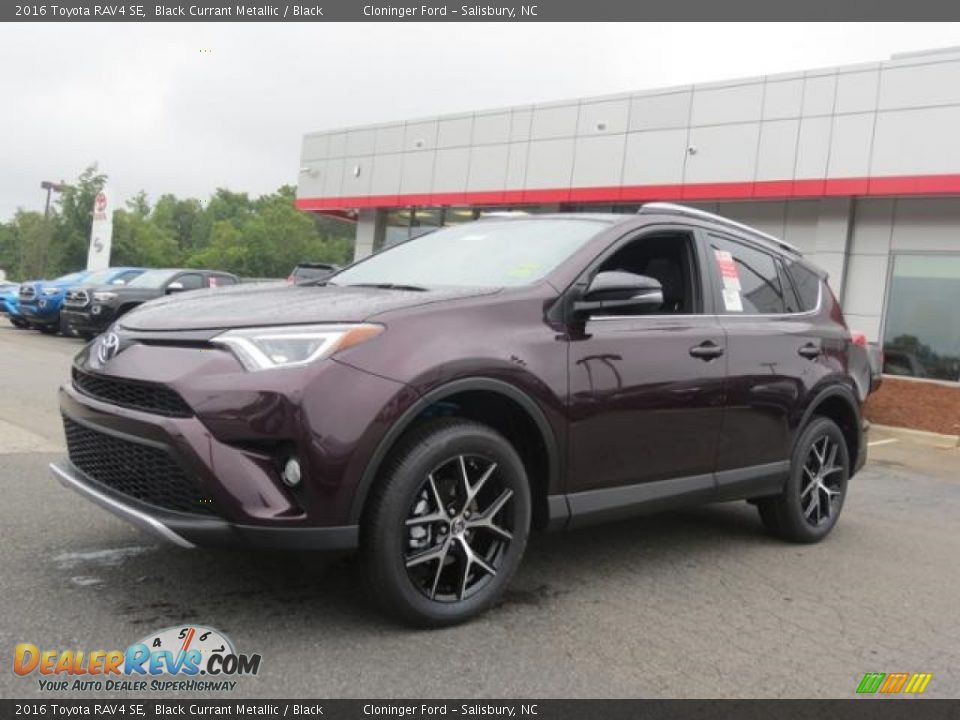 2016 Toyota RAV4 SE Black Currant Metallic / Black Photo #3