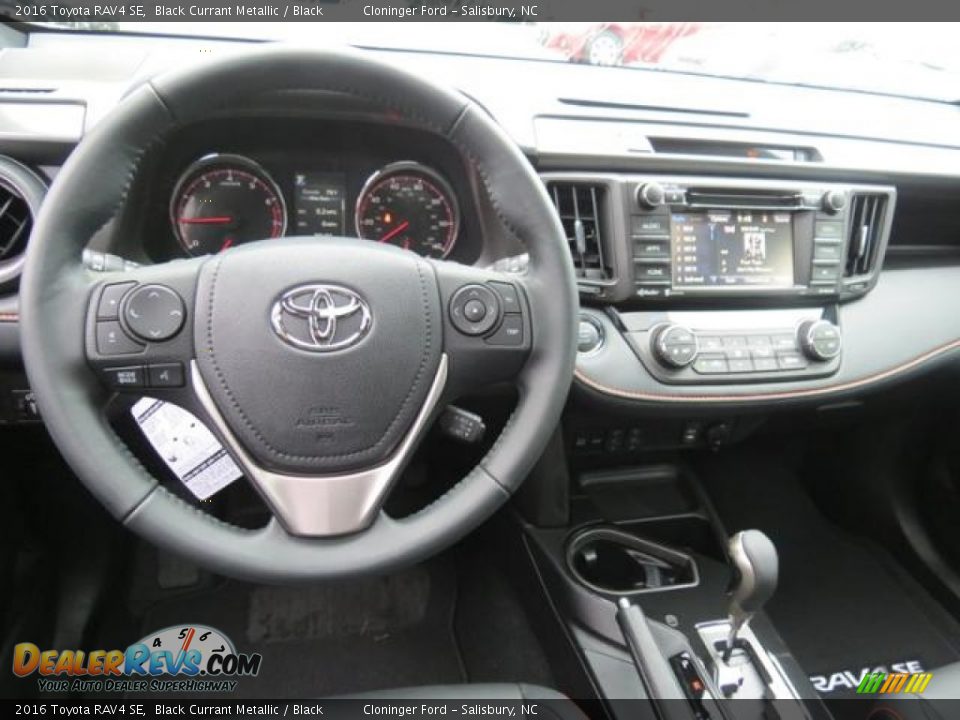 2016 Toyota RAV4 SE Black Currant Metallic / Black Photo #5