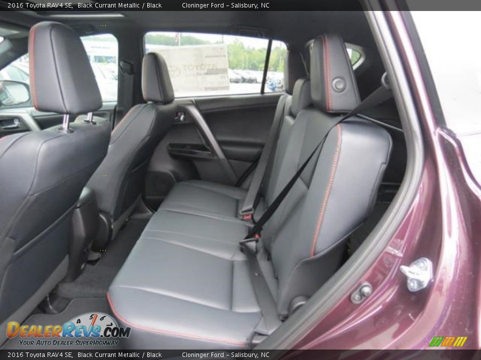 2016 Toyota RAV4 SE Black Currant Metallic / Black Photo #6