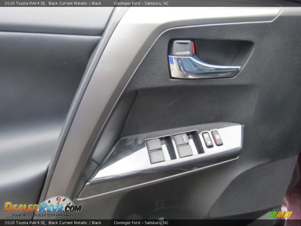 2016 Toyota RAV4 SE Black Currant Metallic / Black Photo #9