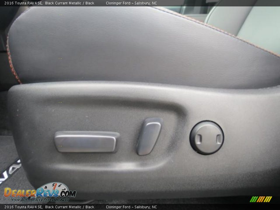 2016 Toyota RAV4 SE Black Currant Metallic / Black Photo #10