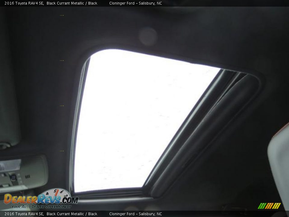2016 Toyota RAV4 SE Black Currant Metallic / Black Photo #11