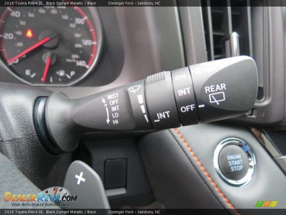 2016 Toyota RAV4 SE Black Currant Metallic / Black Photo #15