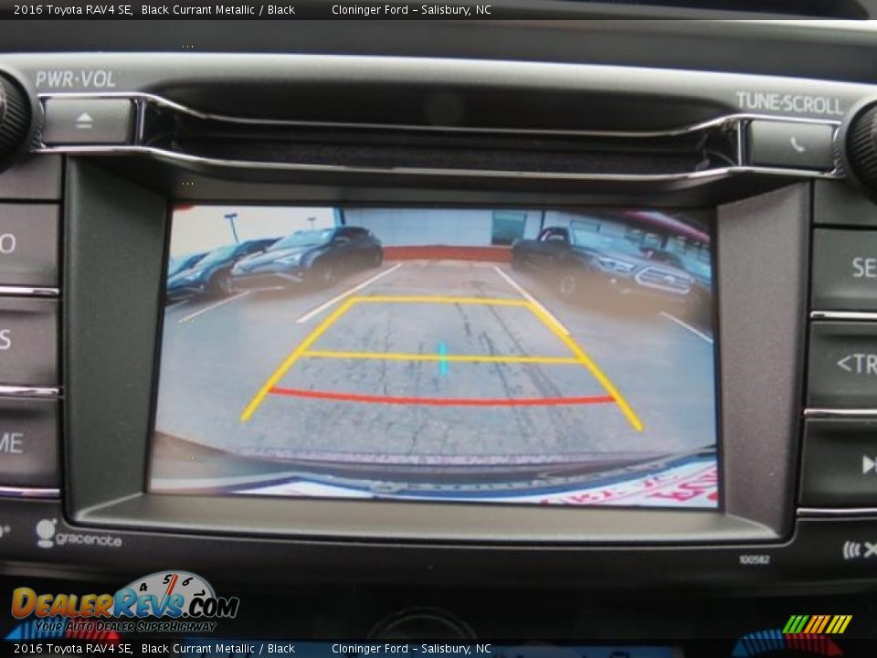 2016 Toyota RAV4 SE Black Currant Metallic / Black Photo #20