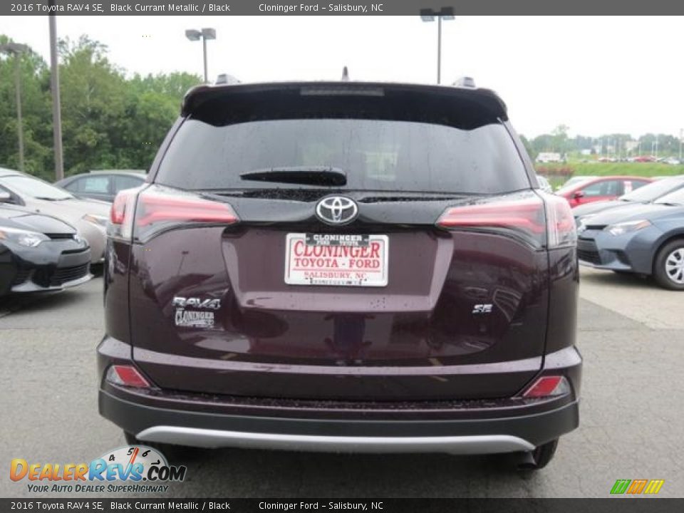 2016 Toyota RAV4 SE Black Currant Metallic / Black Photo #25