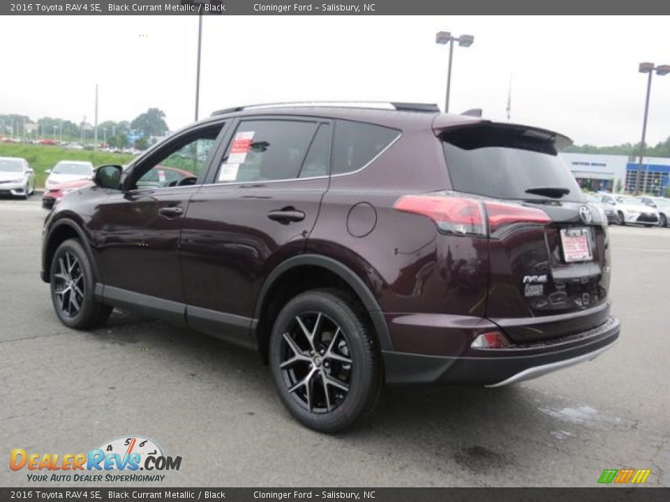 2016 Toyota RAV4 SE Black Currant Metallic / Black Photo #26