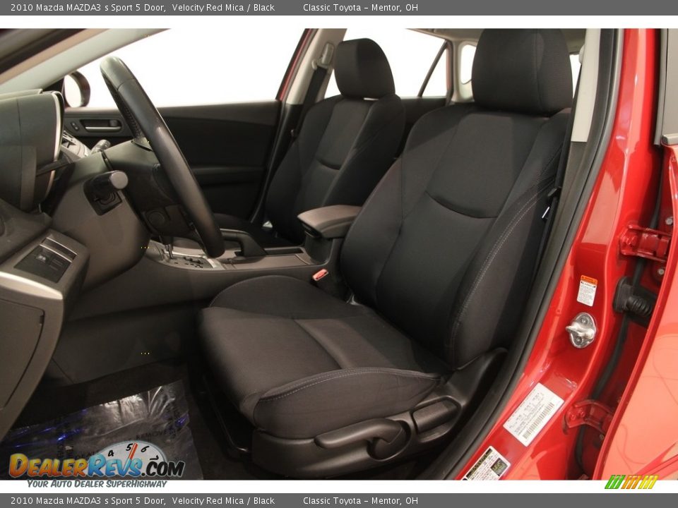 2010 Mazda MAZDA3 s Sport 5 Door Velocity Red Mica / Black Photo #5