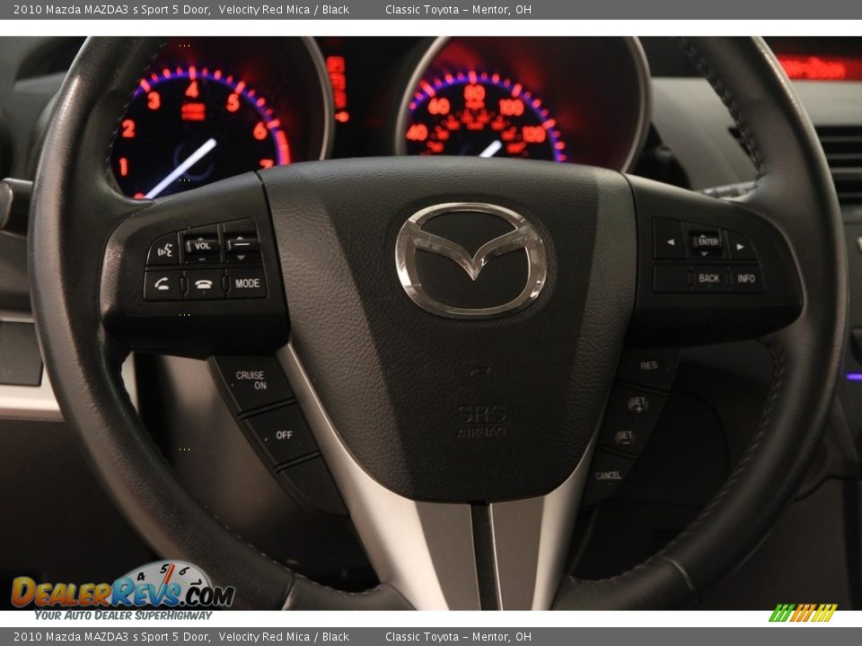 2010 Mazda MAZDA3 s Sport 5 Door Velocity Red Mica / Black Photo #6