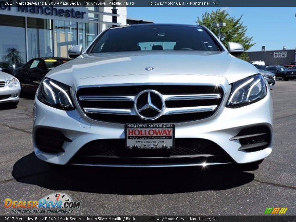 2017 Mercedes-Benz E 300 4Matic Sedan Iridium Silver Metallic / Black Photo #2