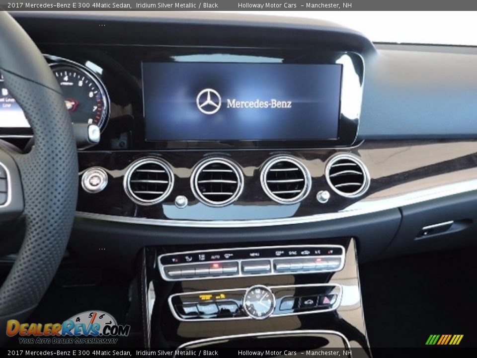 2017 Mercedes-Benz E 300 4Matic Sedan Iridium Silver Metallic / Black Photo #6