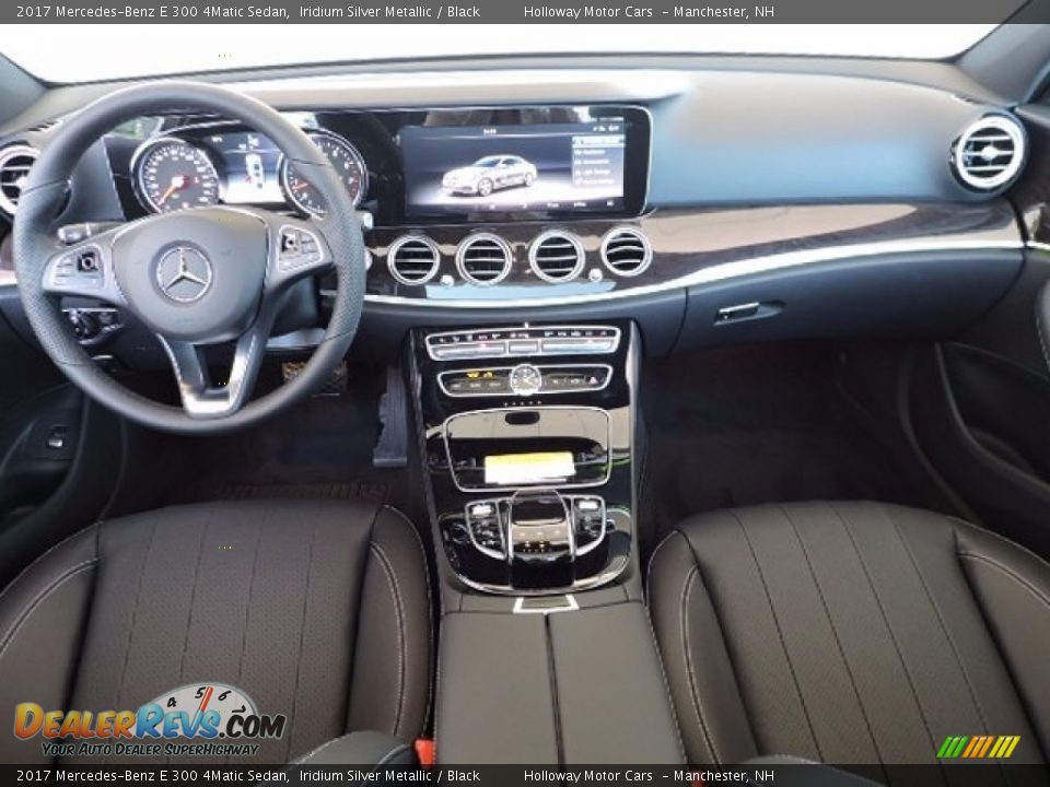 2017 Mercedes-Benz E 300 4Matic Sedan Iridium Silver Metallic / Black Photo #7