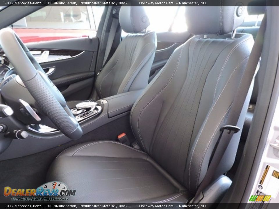 2017 Mercedes-Benz E 300 4Matic Sedan Iridium Silver Metallic / Black Photo #10