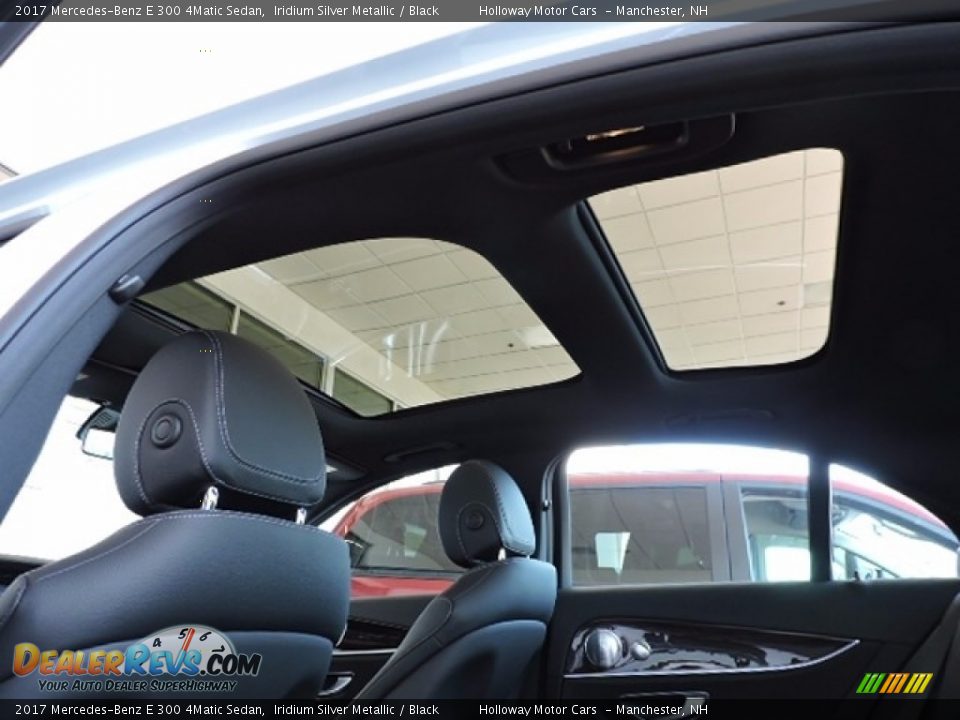 2017 Mercedes-Benz E 300 4Matic Sedan Iridium Silver Metallic / Black Photo #12