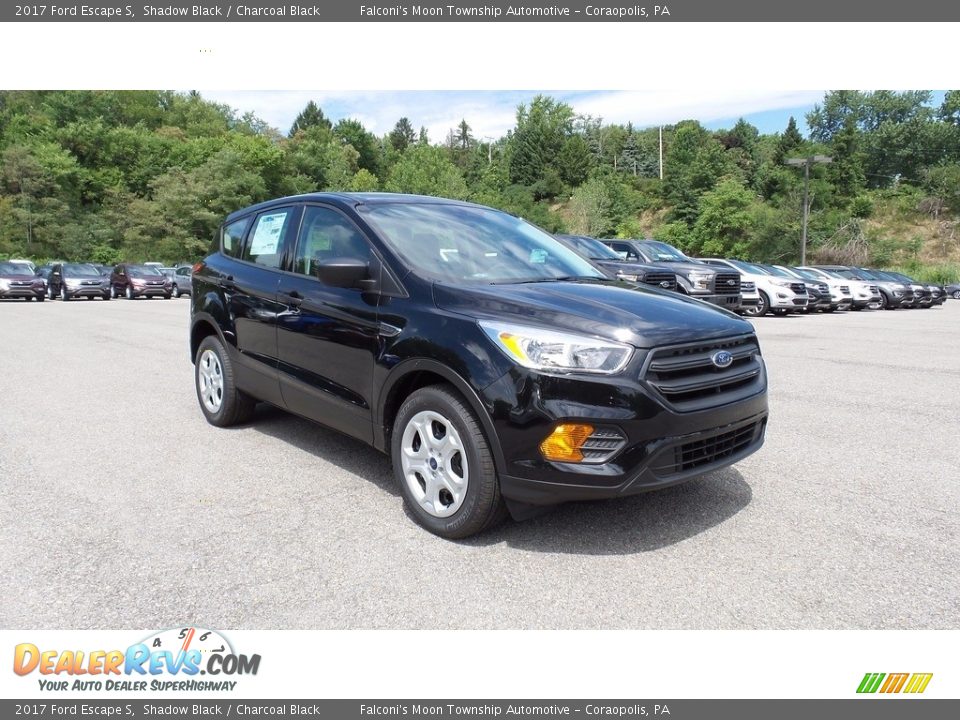 2017 Ford Escape S Shadow Black / Charcoal Black Photo #4