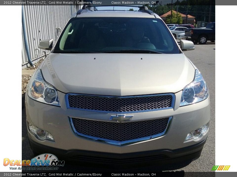 2012 Chevrolet Traverse LTZ Gold Mist Metallic / Cashmere/Ebony Photo #4