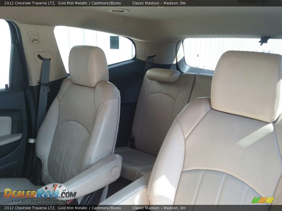 2012 Chevrolet Traverse LTZ Gold Mist Metallic / Cashmere/Ebony Photo #10