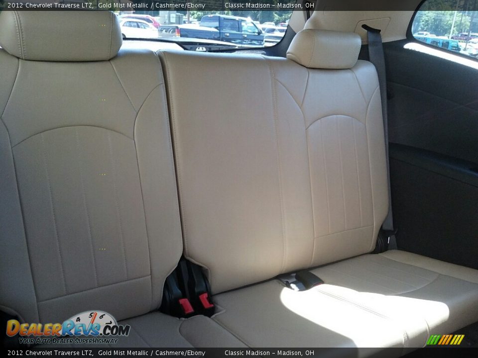 2012 Chevrolet Traverse LTZ Gold Mist Metallic / Cashmere/Ebony Photo #13