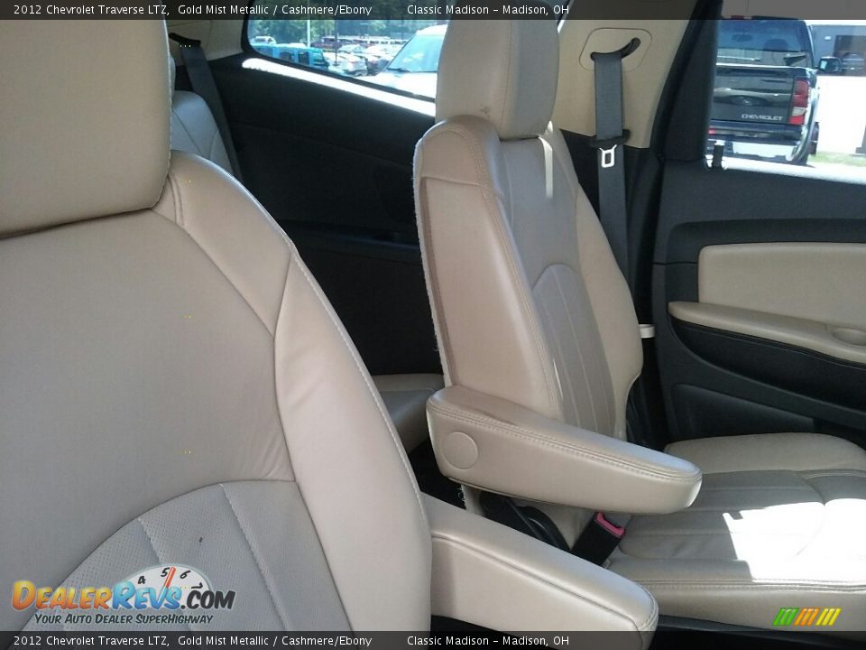 2012 Chevrolet Traverse LTZ Gold Mist Metallic / Cashmere/Ebony Photo #14