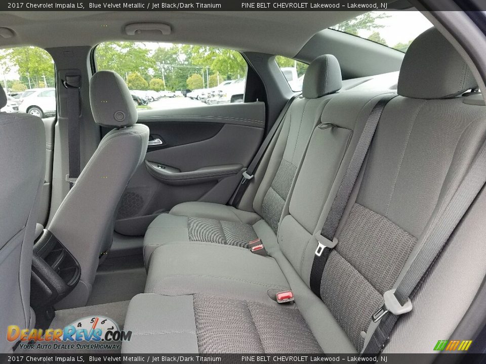 Rear Seat of 2017 Chevrolet Impala LS Photo #6