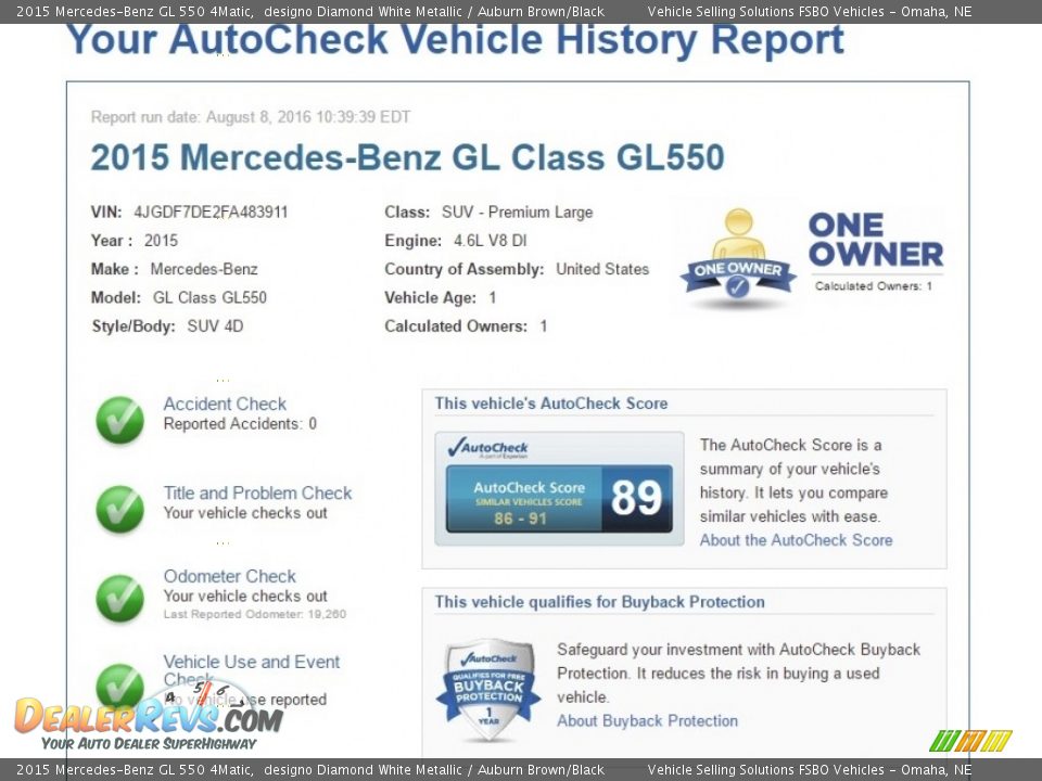Dealer Info of 2015 Mercedes-Benz GL 550 4Matic Photo #2