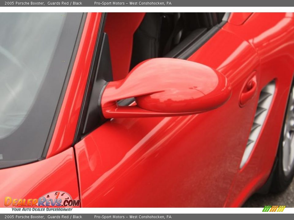 2005 Porsche Boxster Guards Red / Black Photo #9