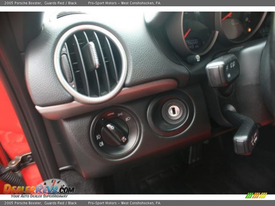 2005 Porsche Boxster Guards Red / Black Photo #21