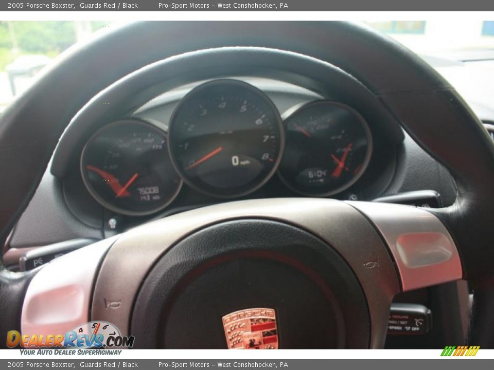 2005 Porsche Boxster Guards Red / Black Photo #22