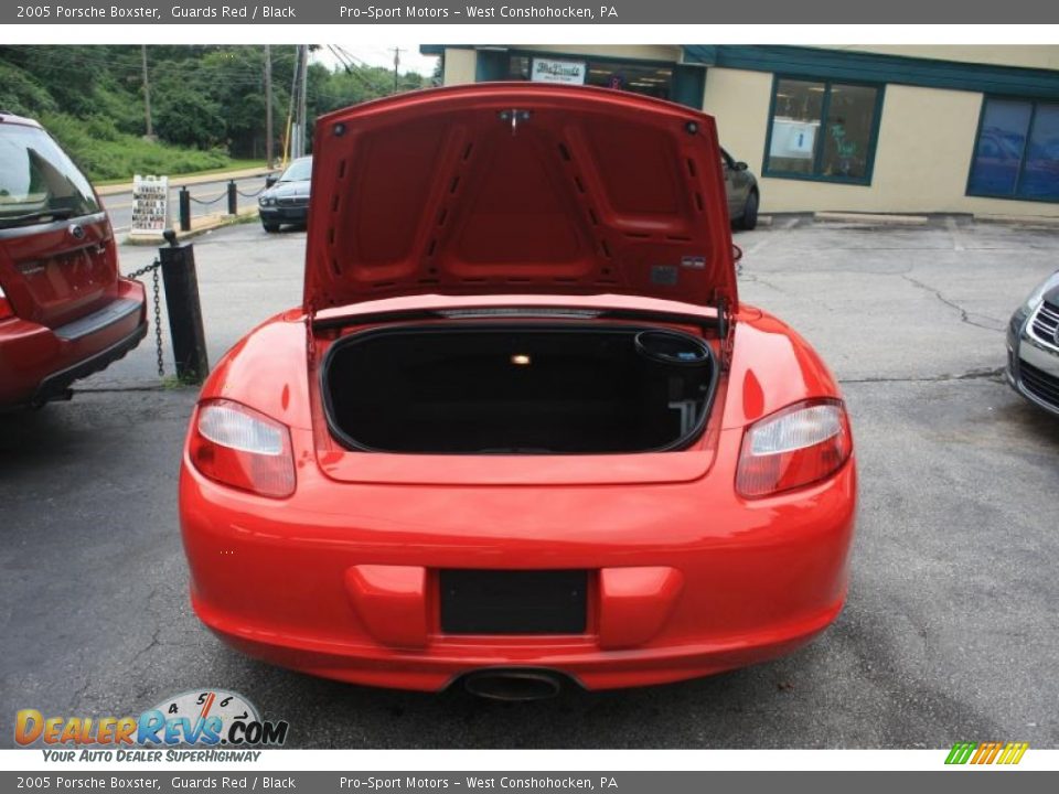 2005 Porsche Boxster Guards Red / Black Photo #30