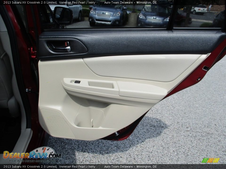 2013 Subaru XV Crosstrek 2.0 Limited Venetian Red Pearl / Ivory Photo #31