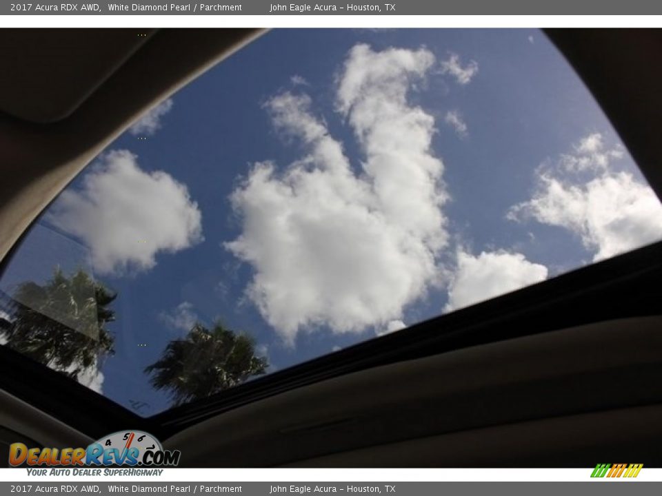 2017 Acura RDX AWD White Diamond Pearl / Parchment Photo #16