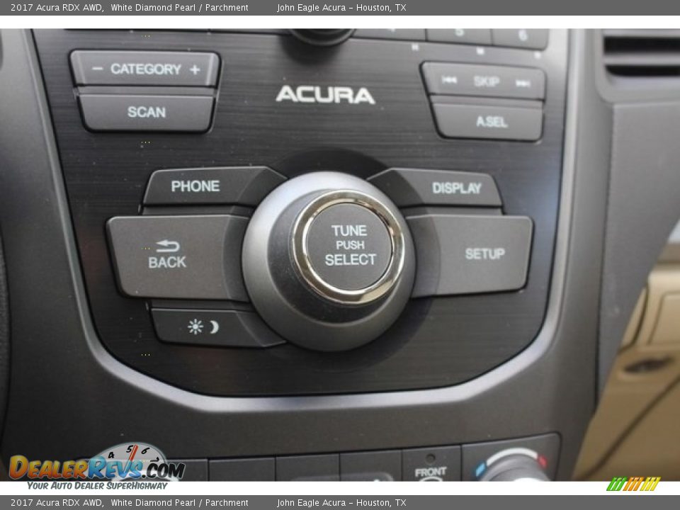 2017 Acura RDX AWD White Diamond Pearl / Parchment Photo #34