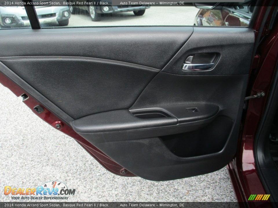 2014 Honda Accord Sport Sedan Basque Red Pearl II / Black Photo #26