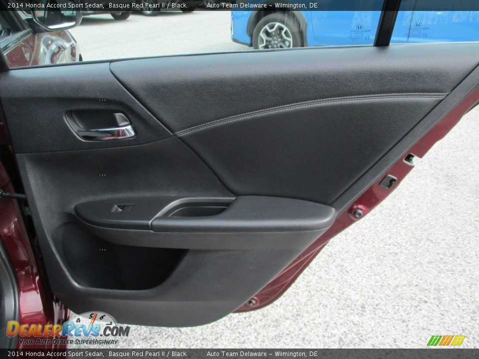 2014 Honda Accord Sport Sedan Basque Red Pearl II / Black Photo #27