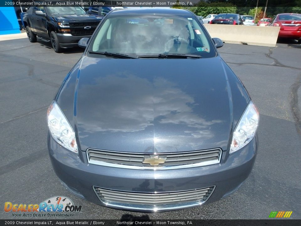 2009 Chevrolet Impala LT Aqua Blue Metallic / Ebony Photo #12