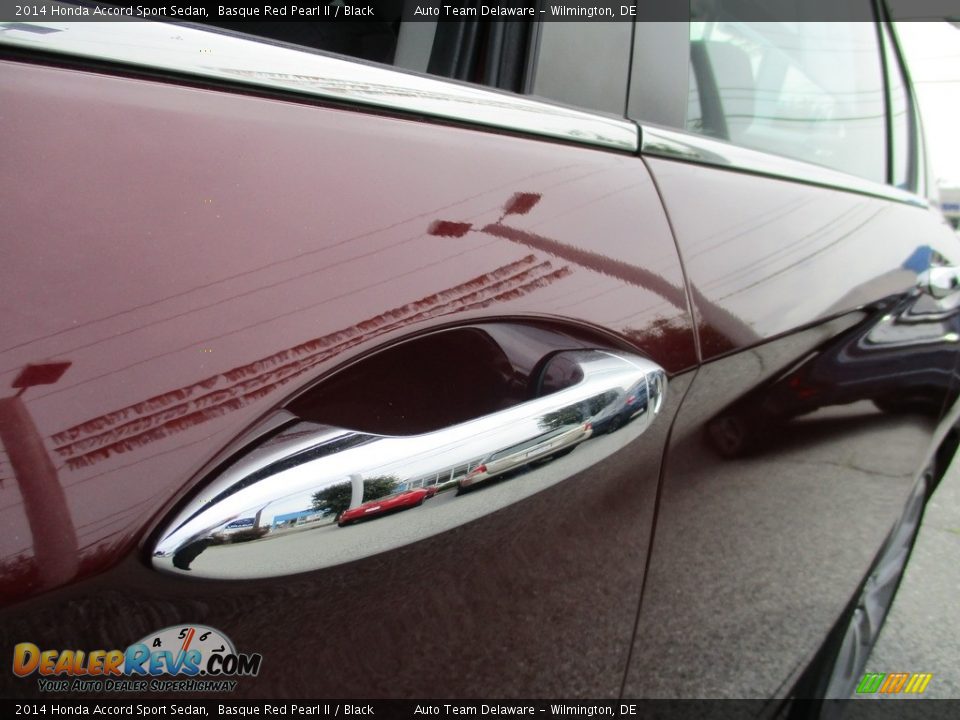 2014 Honda Accord Sport Sedan Basque Red Pearl II / Black Photo #33