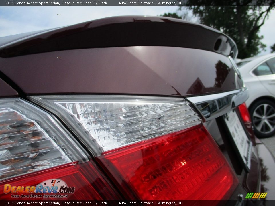 2014 Honda Accord Sport Sedan Basque Red Pearl II / Black Photo #34