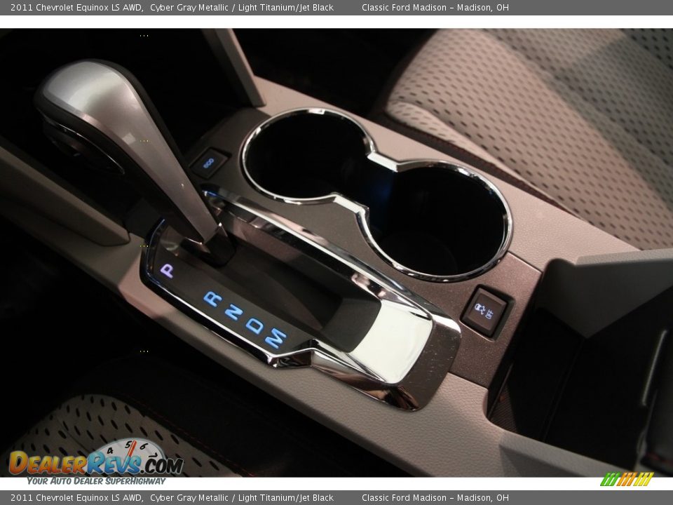 2011 Chevrolet Equinox LS AWD Cyber Gray Metallic / Light Titanium/Jet Black Photo #12