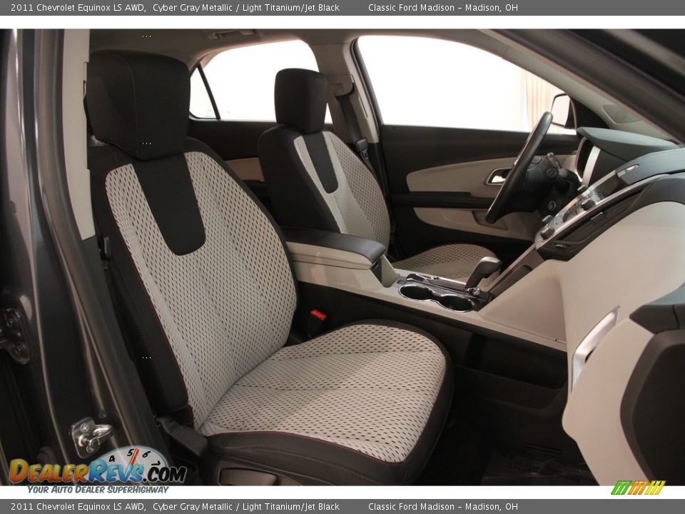 2011 Chevrolet Equinox LS AWD Cyber Gray Metallic / Light Titanium/Jet Black Photo #13