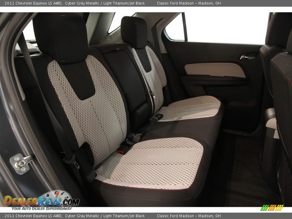 2011 Chevrolet Equinox LS AWD Cyber Gray Metallic / Light Titanium/Jet Black Photo #14