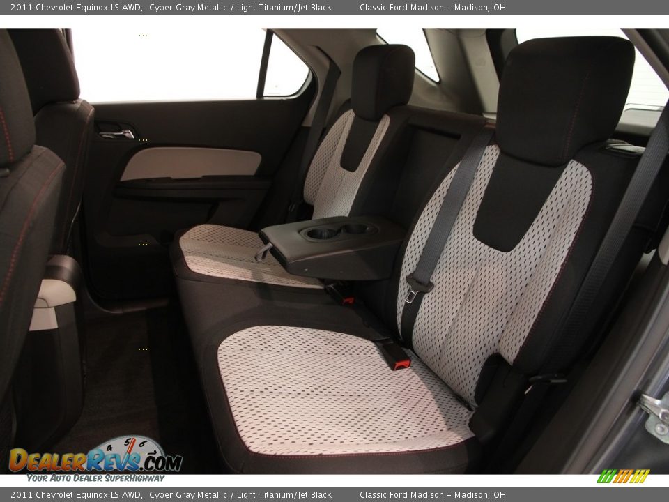 2011 Chevrolet Equinox LS AWD Cyber Gray Metallic / Light Titanium/Jet Black Photo #16