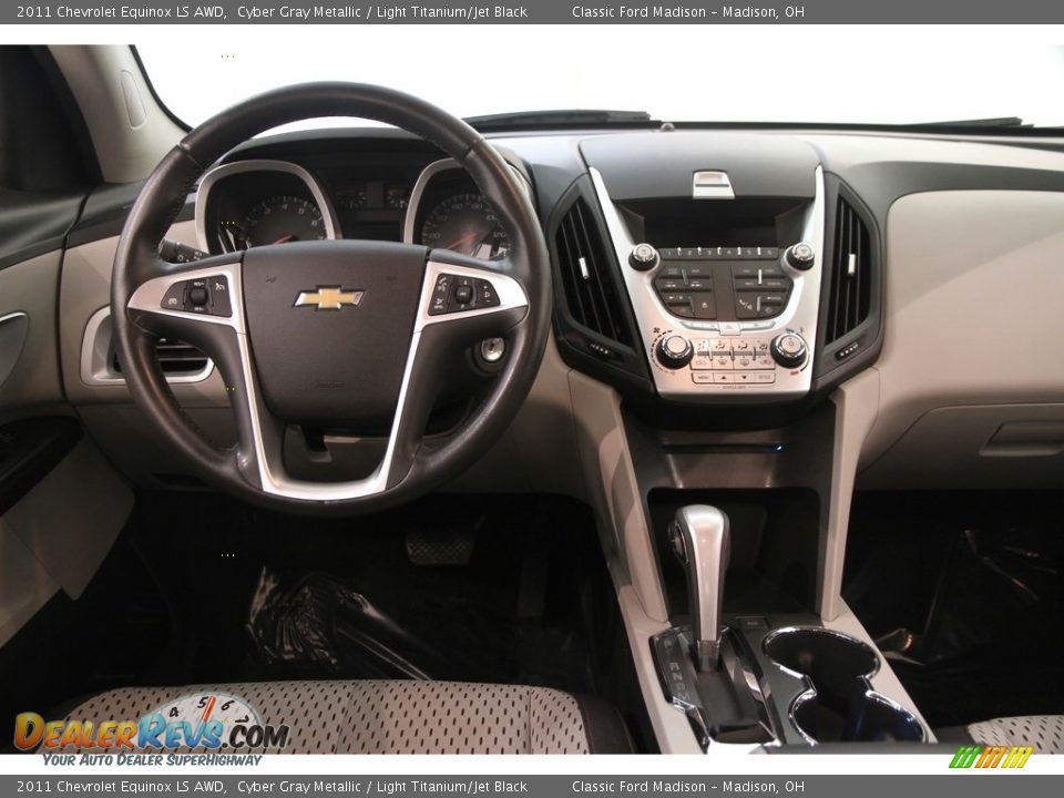 2011 Chevrolet Equinox LS AWD Cyber Gray Metallic / Light Titanium/Jet Black Photo #17