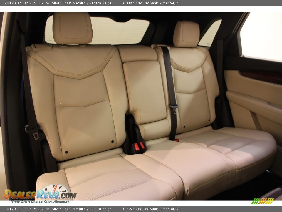 Rear Seat of 2017 Cadillac XT5 Luxury Photo #22