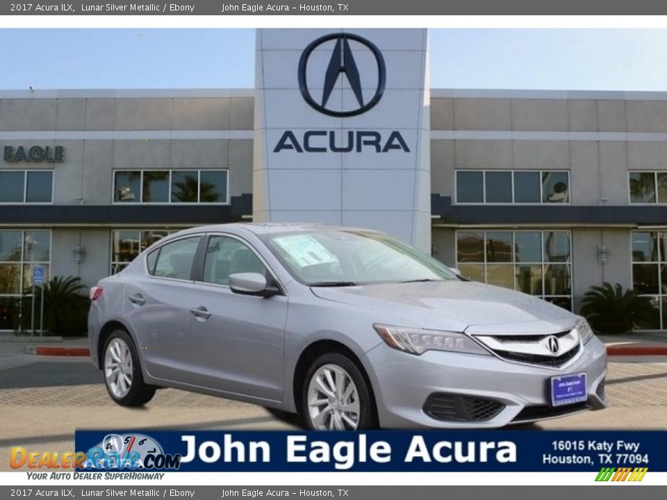 2017 Acura ILX Lunar Silver Metallic / Ebony Photo #1