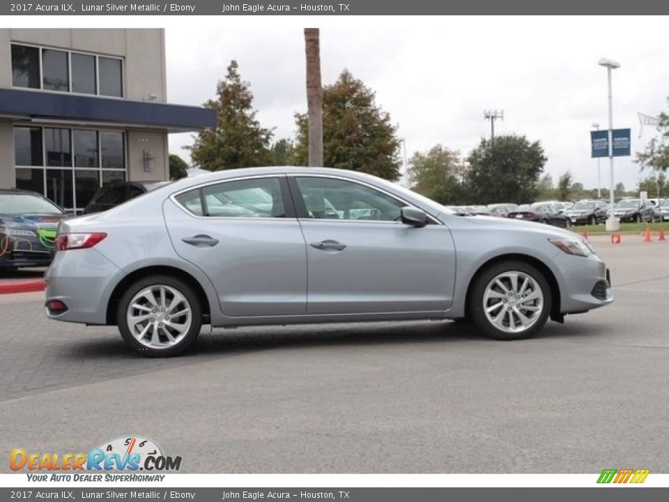 2017 Acura ILX Lunar Silver Metallic / Ebony Photo #8