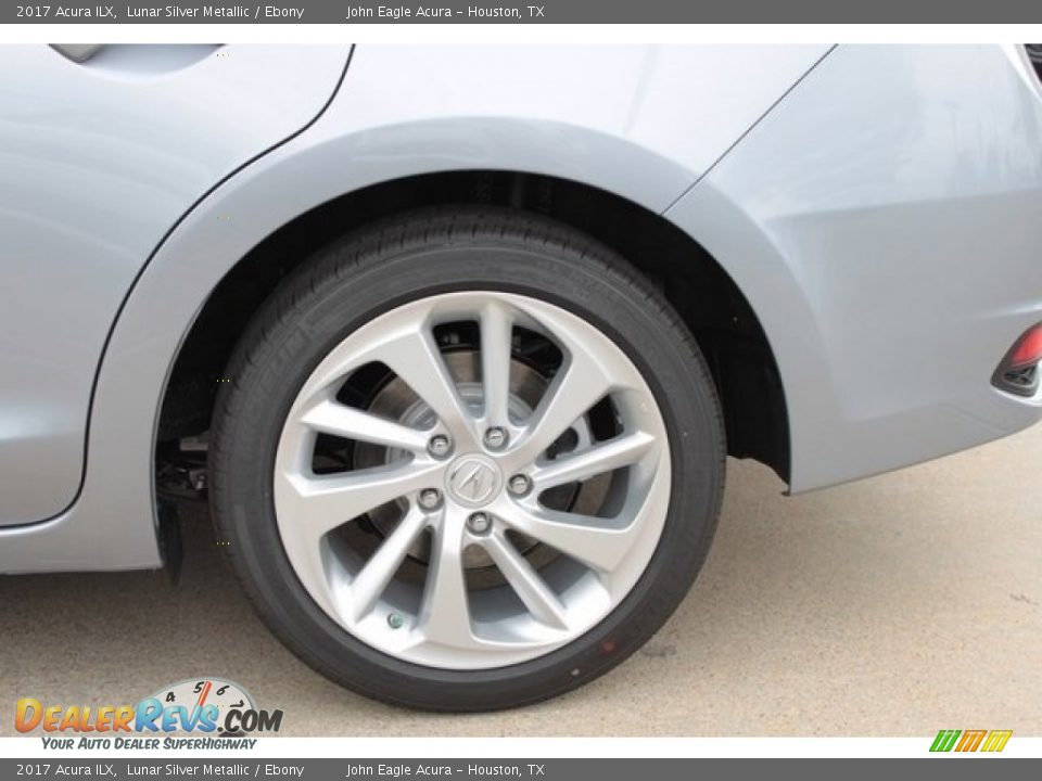 2017 Acura ILX Lunar Silver Metallic / Ebony Photo #11