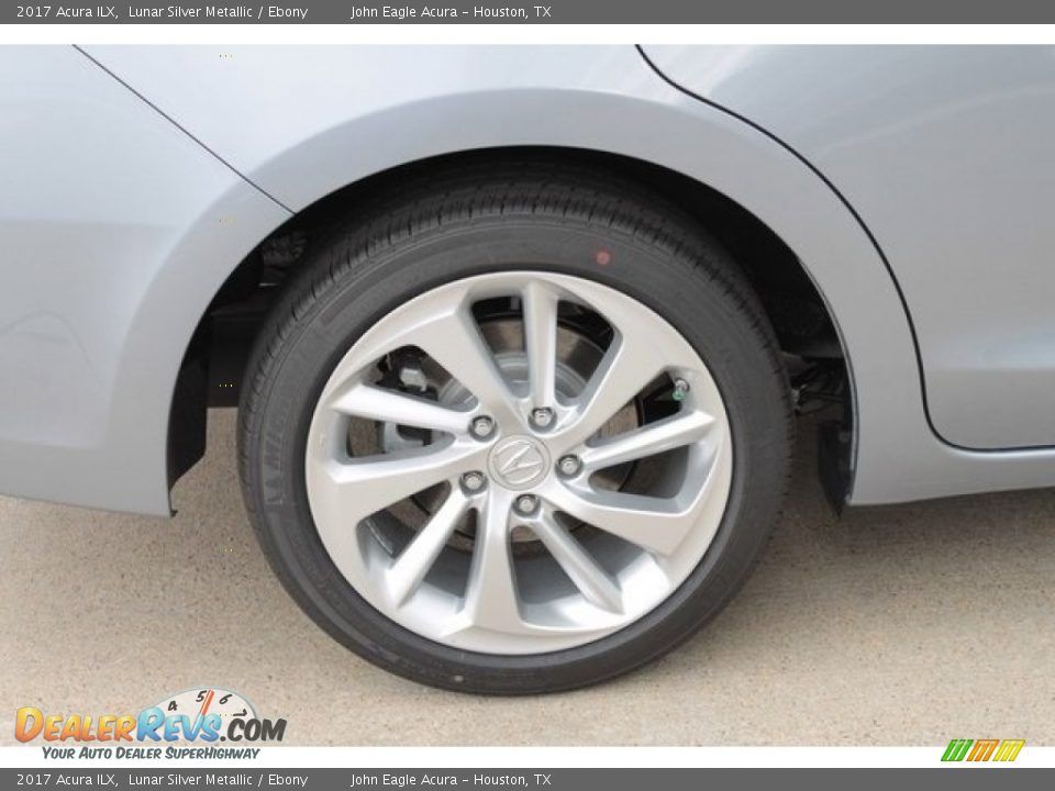 2017 Acura ILX Lunar Silver Metallic / Ebony Photo #12