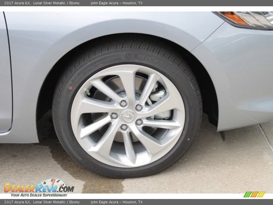 2017 Acura ILX Lunar Silver Metallic / Ebony Photo #13