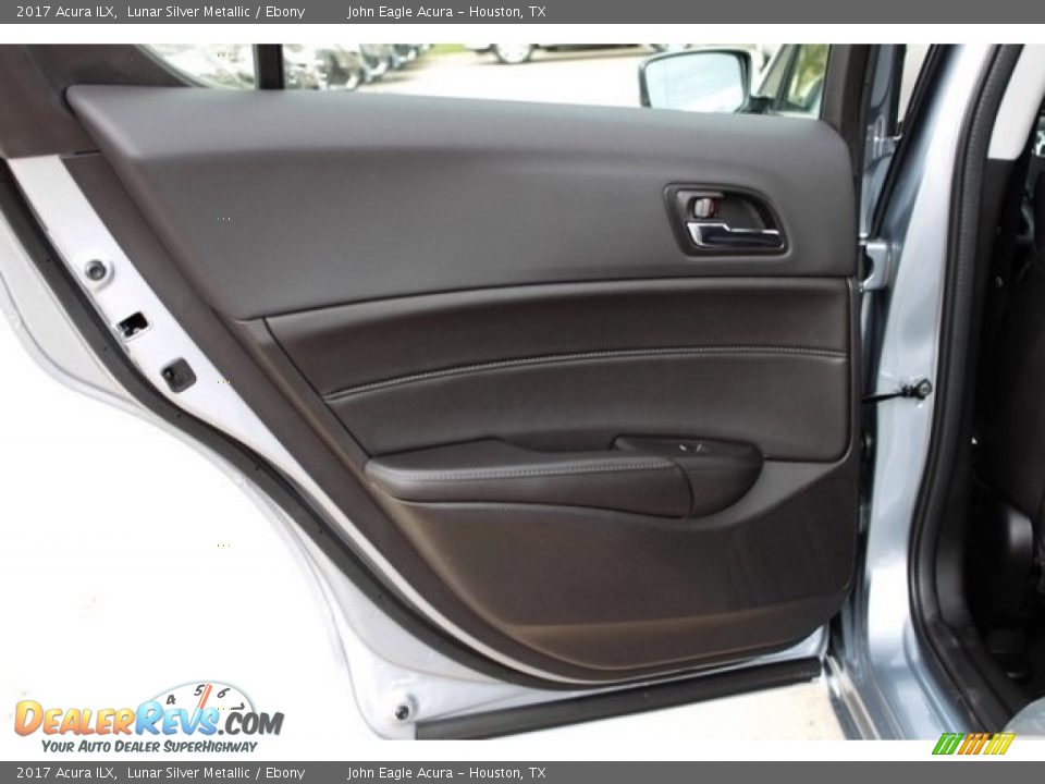 2017 Acura ILX Lunar Silver Metallic / Ebony Photo #16