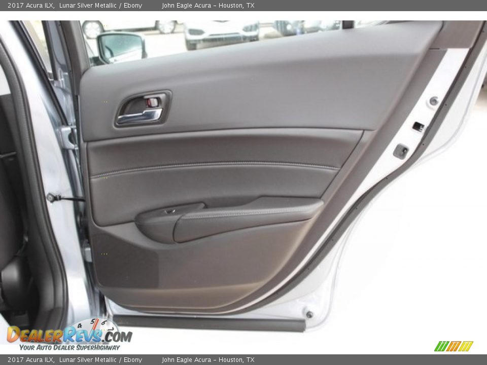 2017 Acura ILX Lunar Silver Metallic / Ebony Photo #19